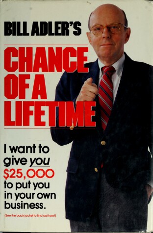 Book cover for Bill Adler's Chance of a Lifetime