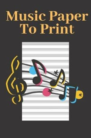 Cover of Music Paper To Print