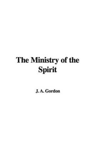 Cover of The Ministry of the Spirit