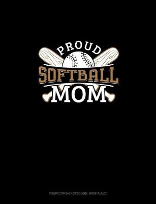 Book cover for Proud Softball Mom