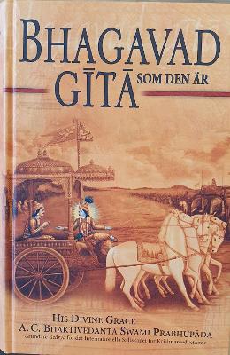 Book cover for Bhagavad Gita Som Den Ar [Swedish language]