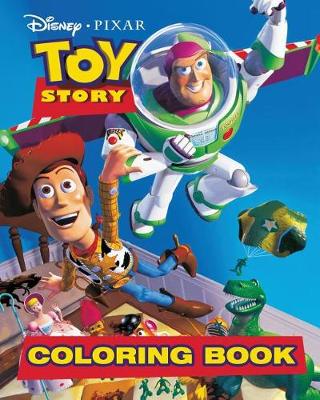 Book cover for Disney Pixar Toy Story Coloring Book