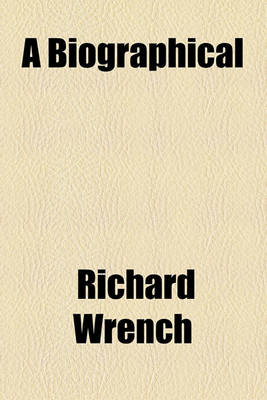 Book cover for A Biographical