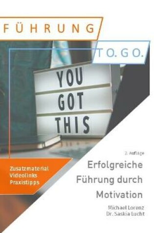 Cover of Erfolgreiche Führung durch Motivation