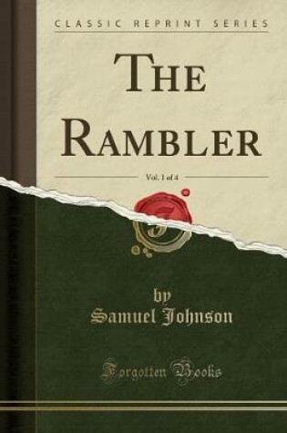 Cover of The Rambler, Vol. 1 of 4 (Classic Reprint)