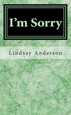 Book cover for I'm Sorry