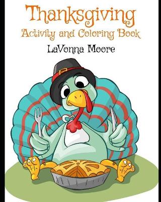 Book cover for Thanksgiving Activity and Coloring Book