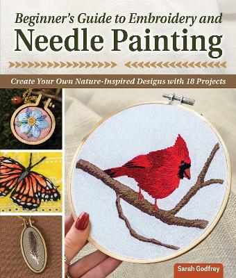 Book cover for Beginner’s Guide to Embroidery and Needle Painting