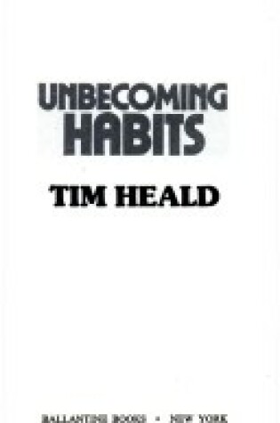 Cover of Unbecoming Habits