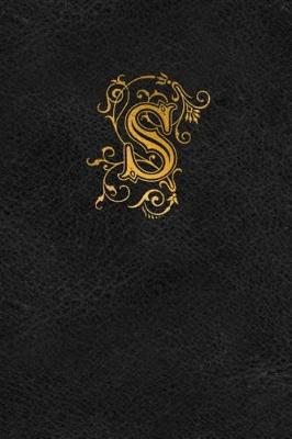 Book cover for Old English Monogram Journal - Letter S