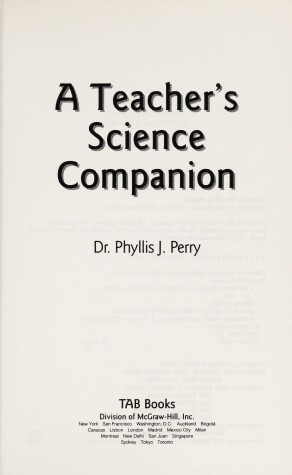 Book cover for Teacher's Science Companion
