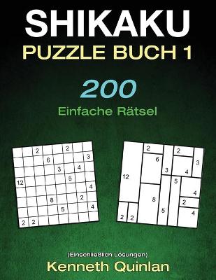 Book cover for Shikaku Puzzle Buch 1