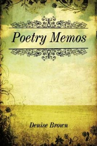 Cover of Poetry Memos
