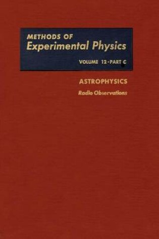 Cover of Methods of Experimental Physics V.12c