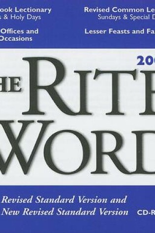 Cover of The Rite Word 2004