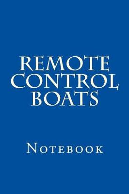 Book cover for Remote Control Boats