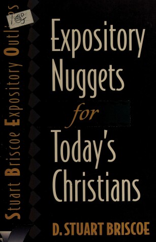 Book cover for Expository Nuggets for Today's Christians