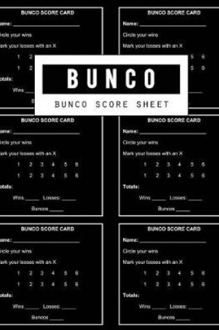 Cover of Bunco Score Sheet