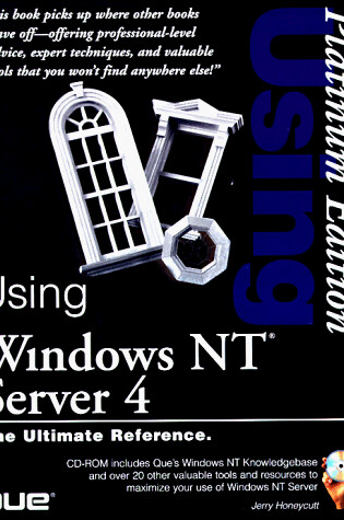 Cover of Using Windows NT Server 4