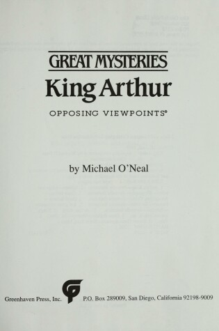 Cover of King Arthur