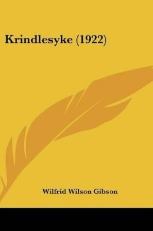 Cover of Krindlesyke (1922)