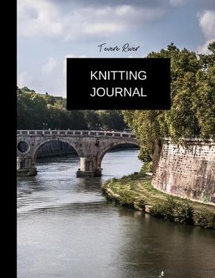 Book cover for knitting journal tevere river