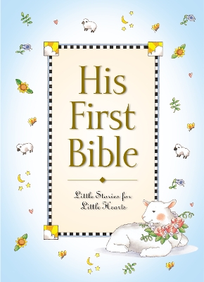 Book cover for His First Bible