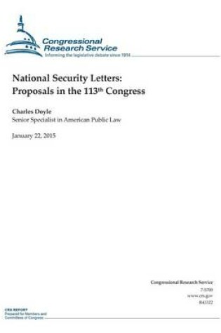 Cover of National Security Letters