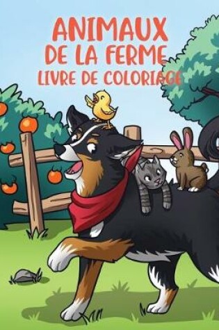 Cover of Animaux de la ferme livre de coloriage