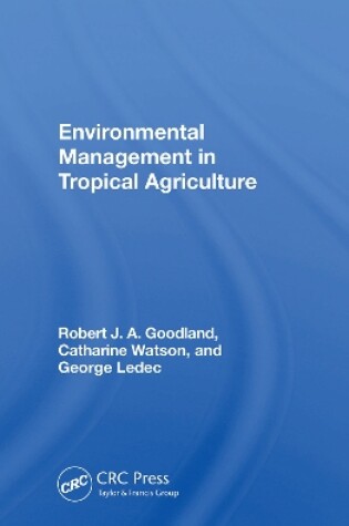 Cover of Environmental Management In Tropical Agriculture