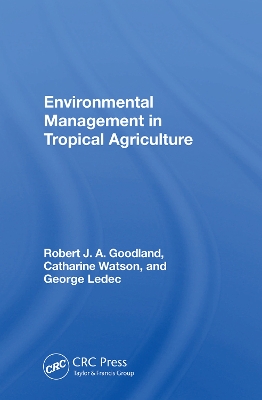 Book cover for Environmental Management In Tropical Agriculture