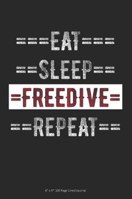 Book cover for Eat Sleep Freedive Repeat