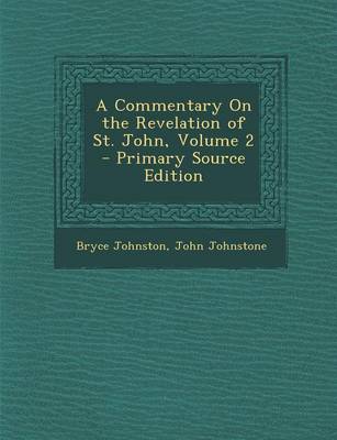 Book cover for Commentary on the Revelation of St. John, Volume 2