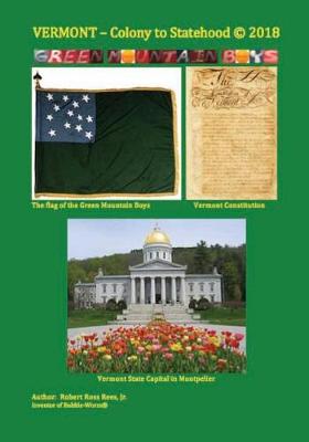 Book cover for Vermont - Colony to Statehood (C) 2018