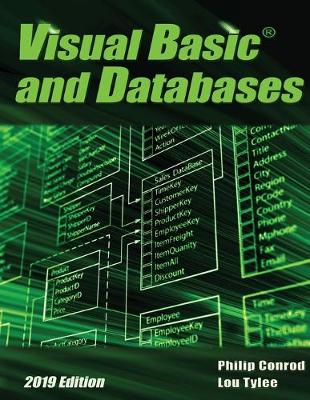 Book cover for Visual Basic and Databases 2019 Edition