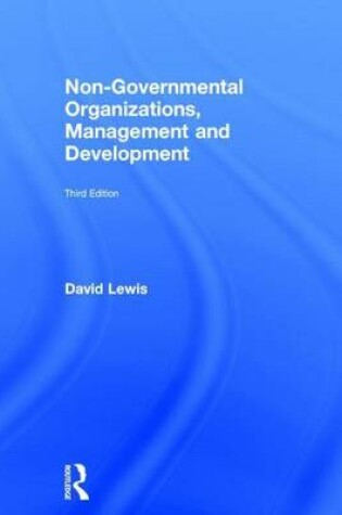 Cover of International Non-Governmental Development Organizations