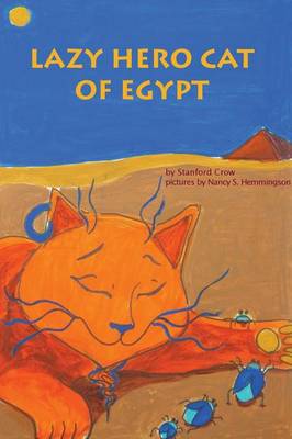 Book cover for Lazy Hero Cat of Egypt