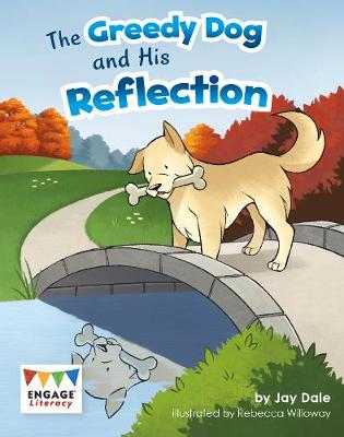 Book cover for The Greedy Dog and His Reflection