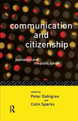 Book cover for Communication and Citizenship