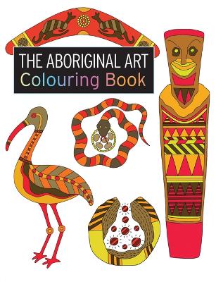 Book cover for The Aboriginal Art Colouring Book