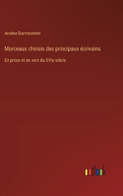 Book cover for Morceaux choisis des principaux �crivains