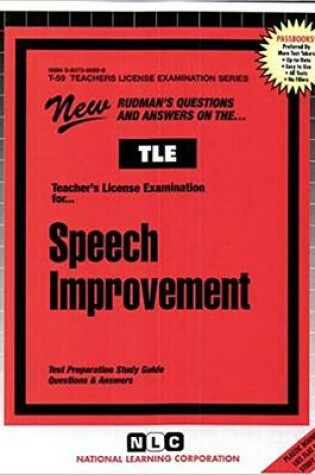 Cover of Speech Improvement