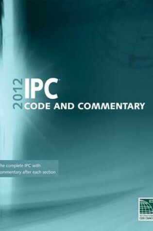 Cover of 2012 International Plumbing Code Commentary