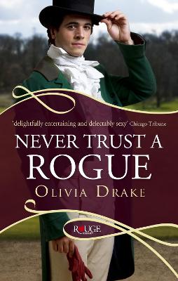 Book cover for Never Trust a Rogue: A Rouge Regency Romance