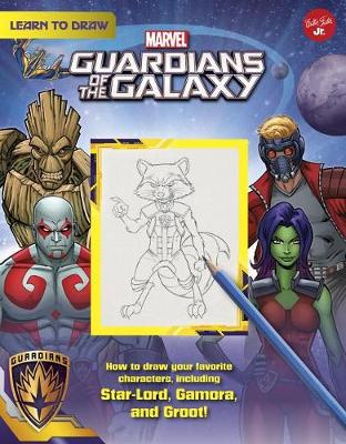 Book cover for Learn to Draw Marvel Guardians of the Galaxy