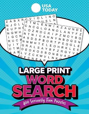 Book cover for USA Today Large-Print Word Search