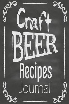 Book cover for Craft Beer Recipes Journal