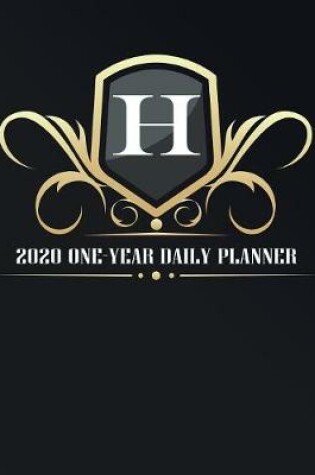 Cover of H - 2020 One Year Daily Planner