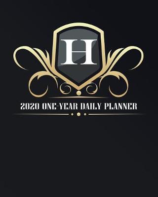 Cover of H - 2020 One Year Daily Planner