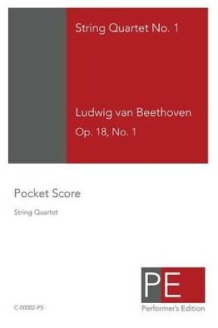 Cover of Beethoven String Quartet No. 1